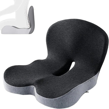 Memory foam one-piece seat and backrest cushion and pillow✨