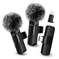 2pcs Microphones，USB receiver，storage case
