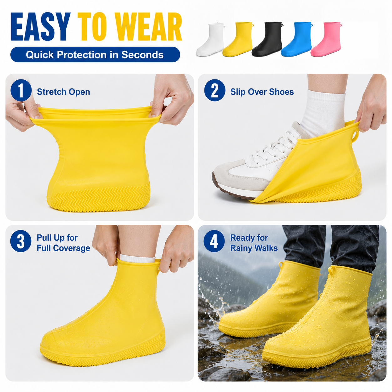 Thick Wear-Resistant Waterproof Shoe Cover