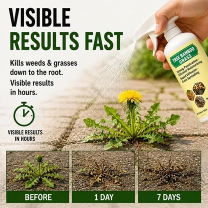 🔥Fast-Acting Natural Weed & Grass Killer Spray