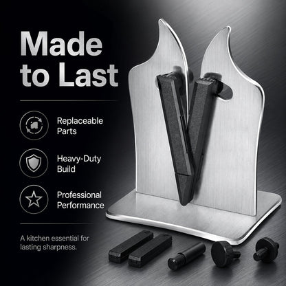 🔪 3-in-1 Professional Knife Sharpener – Adjustable 16°–32° for Fast, Precise Sharpening