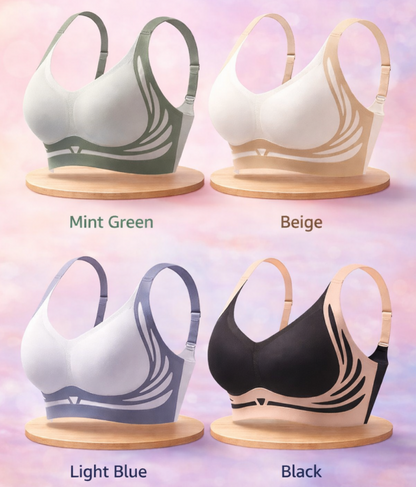 Lifting Anti-Sagging Wire-Free Push-up Bra