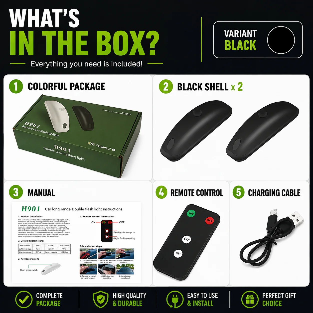 Car Laser Safety System | Vehicle Laser Collision Warning Protection