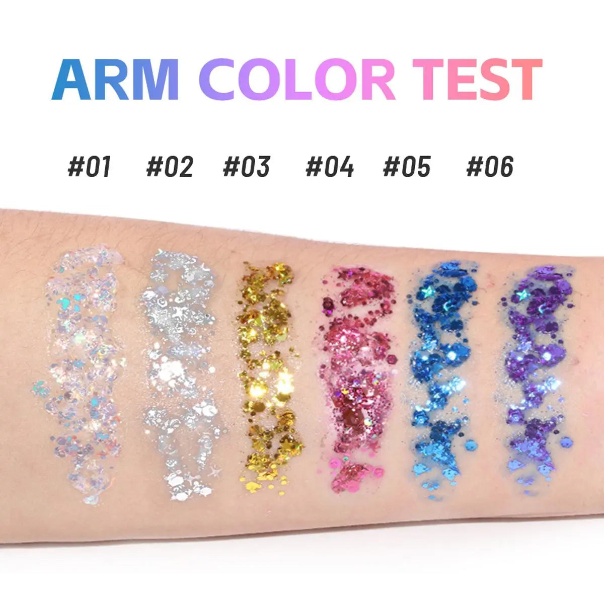 Glitter Body Paint Stick, Long Lasting Shimmering Body Glitter, Body Makeup for Women & Girls, Cosmetic Product for Party