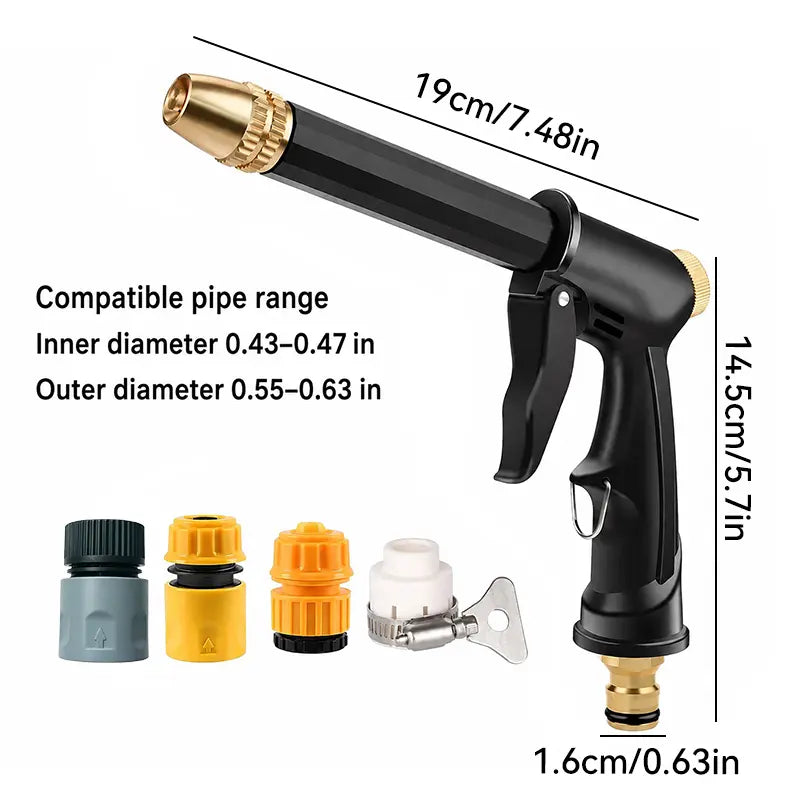 🔥Hot Sales 💦Powerful High-Pressure Home Car Wash & Garden Sprayer