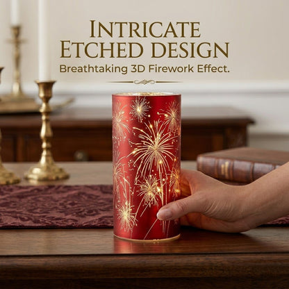 🎆 Patriotic Firework Lantern Set – Red, White & Blue Hanging Decorations for Parties & Celebrations ✨