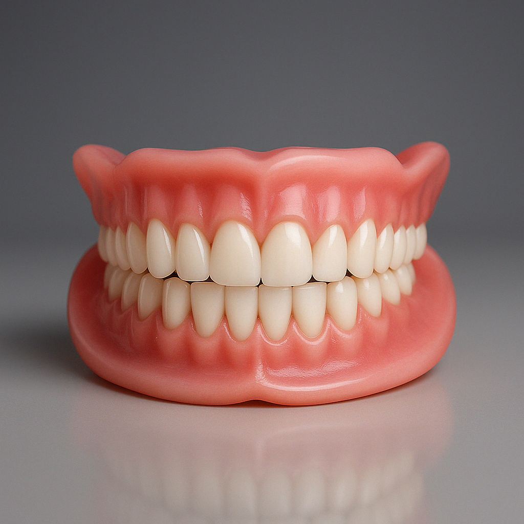 DENTURES-Boil-and-Bite Functional Denture, Self-fit at Home, Fully Adjustable for Narrow or Wide Arches, Long or Short-term Solution, Eat, Drink and Smile Confidently