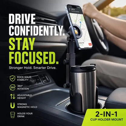 ⭐2026 New Arrival🥳🧲Car Cup Holder Phone Mount