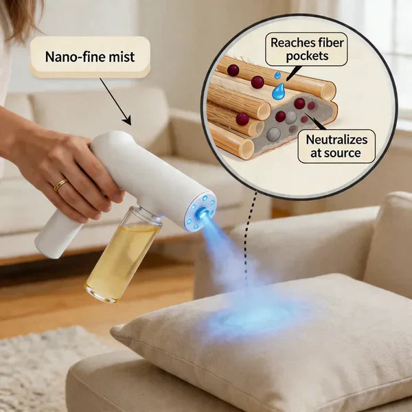 Nano Blue Light Probiotic Deodorizer, Indoor Odor Removal, Pet Deodorant.