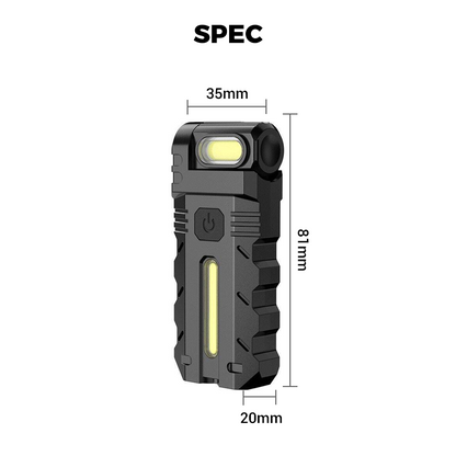 180° Rotating Head LED Work Light – Dual Beam