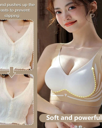 Lifting Anti-Sagging Wire-Free Push-up Bra（4 Pcs）