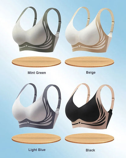 4 Pcs Lifting Anti-Sagging Wire-Free Push-up Bra