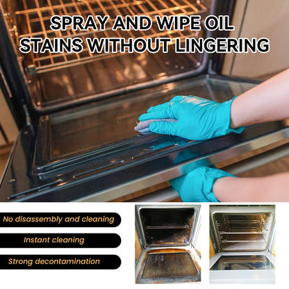 🧼✨ Oven & Grill Cleaner Spray – Dissolves Grease in 5 Mins, No Scrubbing & Eliminates Odors 🔥