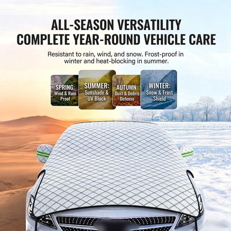 Car Windshield Snow Cover – All‑season, multi‑layer🚙💨