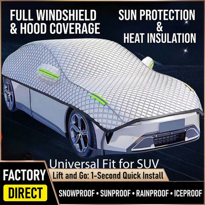 Car Windshield Snow Cover – All‑season, multi‑layer🚙💨