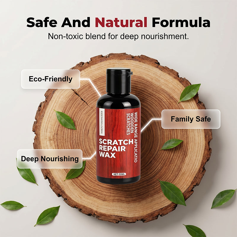 ✨Scratch Repair Wax with Sponge Eraser–Restores natural grain, no need to replace! 💰